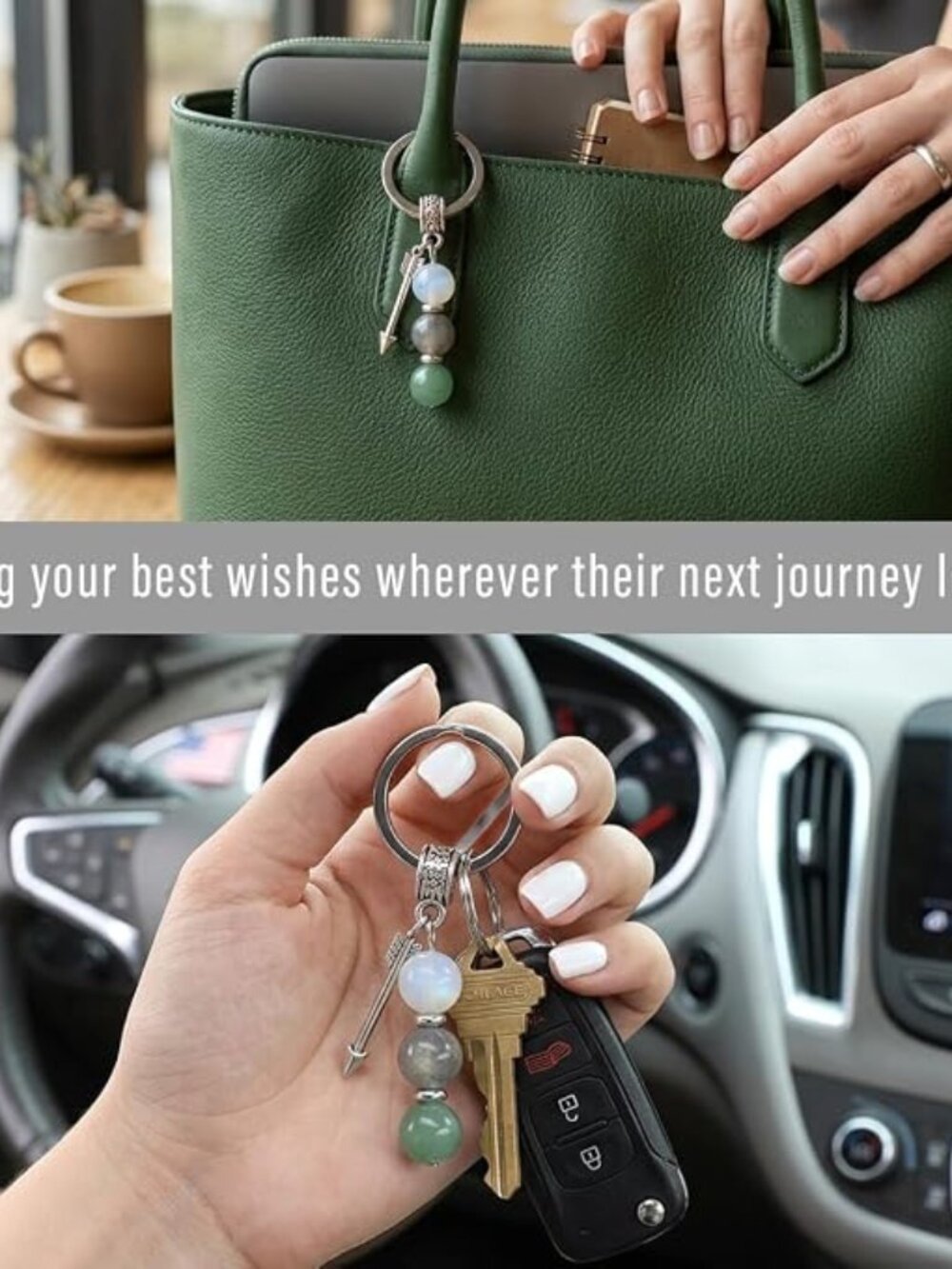 NIB - New Beginnings Keychain